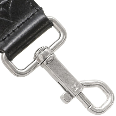 ルイヴィトン LOUIS VUITTON キーポル カーゴ バンドリエール 25 M13988 ブラック カーフ 2WAYバッグ シルバー金具 黒 ボストン ショルダー LVチャーム