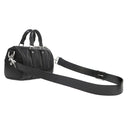 ルイヴィトン LOUIS VUITTON キーポル カーゴ バンドリエール 25 M13988 ブラック カーフ 2WAYバッグ シルバー金具 黒 ボストン ショルダー LVチャーム