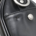 ルイヴィトン LOUIS VUITTON キーポル カーゴ バンドリエール 25 M13988 ブラック カーフ 2WAYバッグ シルバー金具 黒 ボストン ショルダー LVチャーム