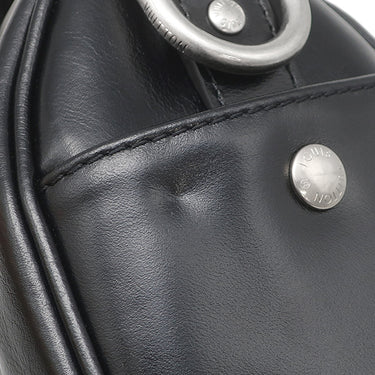 ルイヴィトン LOUIS VUITTON キーポル カーゴ バンドリエール 25 M13988 ブラック カーフ 2WAYバッグ シルバー金具 黒 ボストン ショルダー LVチャーム