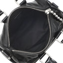 ルイヴィトン LOUIS VUITTON キーポル カーゴ バンドリエール 25 M13988 ブラック カーフ 2WAYバッグ シルバー金具 黒 ボストン ショルダー LVチャーム