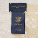 ルイヴィトン LOUIS VUITTON ショール モノグラム シャイン M75121 グレージュ×ゴールド シルク レーヨン ウール ポリエステル ストール
