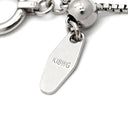 タサキ TASAKI スノーフレーク 3モチーフ ホワイトゴールド K18WG ダイヤモンド ネックレス TASAKI ダイヤ Au K18 750WG スウィング ドロップ