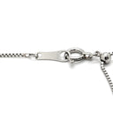 タサキ TASAKI トリロジー ダイヤモンド プラチナシルバー Pt900 ダイヤモンド Pt850(チェーン) ネックレス TASAKI プラチナ Pt900 6P 6石 6粒 スイング ドロップ ベネチアン