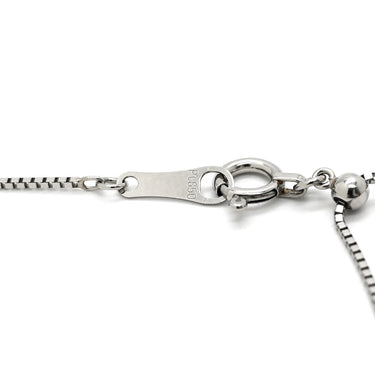 タサキ TASAKI トリロジー ダイヤモンド プラチナシルバー Pt900 ダイヤモンド Pt850(チェーン) ネックレス TASAKI プラチナ Pt900 6P 6石 6粒 スイング ドロップ ベネチアン