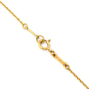 ティファニー Tiffany & Co オープンハート 3モチーフ イエローゴールド K18YG ネックレス T＆Co. 18K 18金 750 YG エルサペレッティ