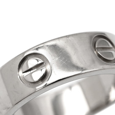 カルティエ Cartier ラブリング B4084700 ホワイトゴールド K18WG #49(JP9) リング 指輪 クラシックモデル LOVE Ring 750 18K WG 8.5号
