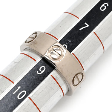 カルティエ Cartier ラブリング B4084700 ホワイトゴールド K18WG #49(JP9) リング 指輪 クラシックモデル LOVE Ring 750 18K WG 8.5号