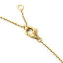 カルティエ Cartier アミュレット ドゥ XS ホワイト×イエローゴールド K18YG ダイヤモンド マザーオブパール ブレスレット 白 シェル 1Pダイヤモンド 750 18金
