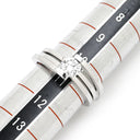 フレッド FRED ダイヤモンド デザイン プラチナシルバー Pt950 ダイヤモンド #51(JP11) リング 指輪 プラチナ 10.5号