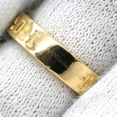 ブルガリ BVLGARI ブルガリブルガリ ダブルロゴ イエローゴールド K18YG ダイヤモンド リング 指輪 18K 750AU 1Pダイヤモンド 8.5号