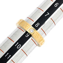 ブルガリ BVLGARI ブルガリブルガリ ダブルロゴ イエローゴールド K18YG ダイヤモンド リング 指輪 18K 750AU 1Pダイヤモンド 8.5号