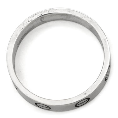 カルティエ Cartier LOVE ミニラブリング B4085100 ホワイトゴールド K18WG #50(JP10) リング 指輪 750 18K WG スモールモデル 9.5号