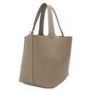 エルメス HERMES ピコタンロック MM 22 エトゥープ トリヨンクレマンス ハンドバッグ シルバー金具 新品 未使用 グレージュ 2026年製
