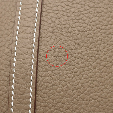 エルメス HERMES ピコタンロック MM 22 エトゥープ トリヨンクレマンス ハンドバッグ シルバー金具 新品 未使用 グレージュ 2026年製