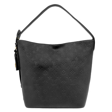 ルイヴィトン LOUIS VUITTON オール イン GM M13044 ブラック モノグラムアンプラント トートバッグ ゴールド金具 黒 ポーチ付き