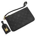 ルイヴィトン LOUIS VUITTON オール イン GM M13044 ブラック モノグラムアンプラント トートバッグ ゴールド金具 黒 ポーチ付き