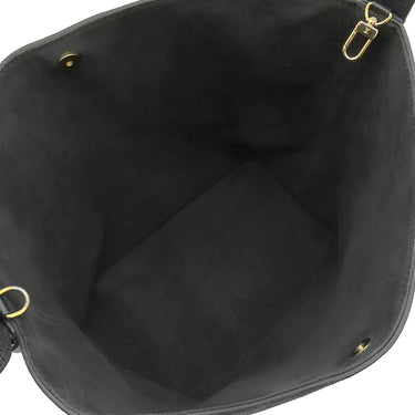 ルイヴィトン LOUIS VUITTON オール イン GM M13044 ブラック モノグラムアンプラント トートバッグ ゴールド金具 黒 ポーチ付き