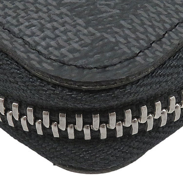 ルイヴィトン LOUIS VUITTON ジッピー ウォレット ヴェルティカル N63095 ダミエグラフィット ダミエグラフィットキャンバス 長財布 シルバー金具 ラウンドファスナー