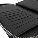 ルイヴィトン LOUIS VUITTON ジッピー ウォレット ヴェルティカル N63095 ダミエグラフィット ダミエグラフィットキャンバス 長財布 シルバー金具 ラウンドファスナー