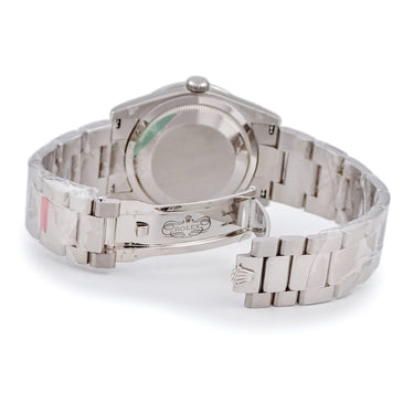 腕時計 ロレックス ROLEX デイデイト 36 カルーセル 118399BR ランダム番 自動巻き メンズ 未使用 ランダム番 K18WG バーコード付き保護シール