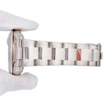 腕時計 ロレックス ROLEX デイデイト 36 カルーセル 118399BR ランダム番 自動巻き メンズ 未使用 ランダム番 K18WG バーコード付き保護シール