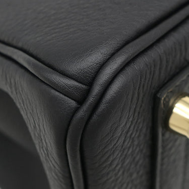 エルメス HERMES バーキン25 ブラック トゴ ハンドバッグ ゴールド金具 新品 未使用 黒 2026年製