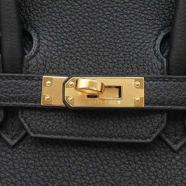 エルメス HERMES バーキン25 ブラック トゴ ハンドバッグ ゴールド金具 新品 未使用 黒 2026年製
