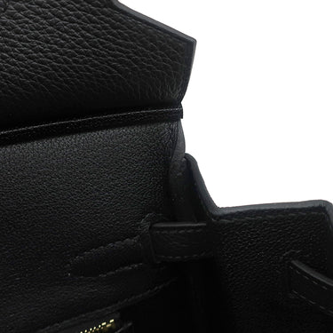 エルメス HERMES バーキン25 ブラック トゴ ハンドバッグ ゴールド金具 新品 未使用 黒 2026年製