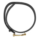 グッチ GUCCI ホースビット スキニーベルト 80/32 309898 ブラック レザー ベルト ゴールド金具 黒