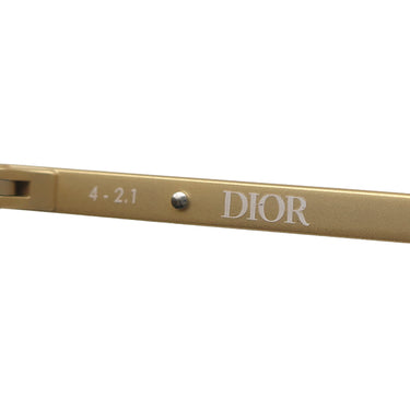 クリスチャン・ディオール Christian Dior ボストン 50□22 ゴールド×ブラウン アセテート サングラス Dior Essential RU マット マーブル