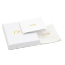 クリスチャン・ディオール Christian Dior J'ADIOR ロゴ イヤーカフ ピアス 片耳用 ホワイト GP フェイクパール ピアス ヴィンテージ金具 星 フェイクパール スウィング