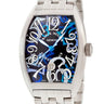 腕時計 フランクミュラー FRANCK MULLER カサブランカ カモフラージュ 8880CDTBRCAMOUFLAGE 自動巻き メンズ ブルー トノー デイト 限定