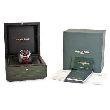 腕時計 オーデマピゲ AUDEMARS PIGUET CODE11.59 バイ オーデマ ピゲ クロノグラフ 26393BC.OO.A068CR.01 自動巻き メンズ OH済 K18WG無垢