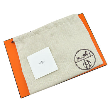 エルメス HERMES ブリッド ア ブラック PM ハイビスカス トワルアッシュ ポーチ シルバー金具 ハンドバッグ バニティバッグ