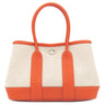 エルメス HERMES ネオ ガーデン23 エクリュ×オレンジフィールド ネゴンダ トワルアッシュヴァイキング ハンドバッグ シルバー金具 新品 未使用 ガーデンパーティー ミニ 2025年製