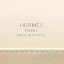 エルメス HERMES ゲタ ナタ シェーブル ショルダーバッグ シルバー金具 白 アイボリー H金具 2024年製