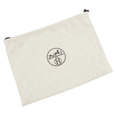 エルメス HERMES ゲタ ナタ シェーブル ショルダーバッグ シルバー金具 白 アイボリー H金具 2024年製