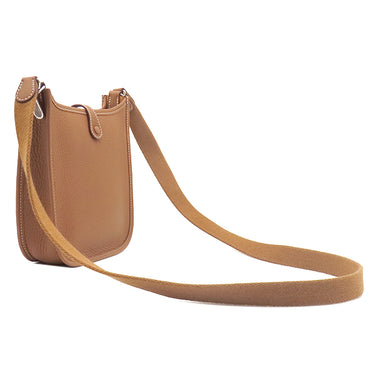 エルメス HERMES エヴリン TPM 16 ロング ゴールド トリヨンクレマンス ショルダーバッグ シルバー金具 新品 未使用 茶 エブリン 2025年製