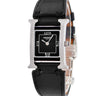 腕時計 エルメス HERMES Hウォッチ PM HH1.231 クオーツ レディース 純正ダイヤ H型 ブラック 黒 アラビア スクエア