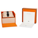 腕時計 エルメス HERMES Hウォッチ PM HH1.231 クオーツ レディース 純正ダイヤ H型 ブラック 黒 アラビア スクエア