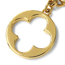 ルイヴィトン LOUIS VUITTON フルール ドゥ モノグラム M65111 ピンクベージュ×アイボリー GP エナメル バッグチャーム ゴールド金具 LVロゴ キーホルダー