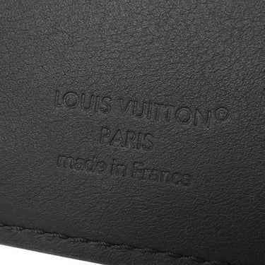 ルイヴィトン LOUIS VUITTON ヴィクター ウォレット M26250 ノワール カーフ ワクシーカーフレザー 三つ折り財布 シルバー金具 黒 コンパクトウォレット