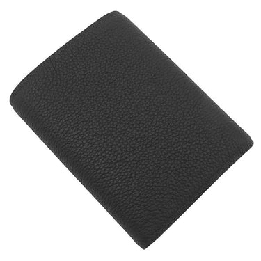 ルイヴィトン LOUIS VUITTON ヴィクター ウォレット M26250 ノワール カーフ ワクシーカーフレザー 三つ折り財布 シルバー金具 黒 コンパクトウォレット