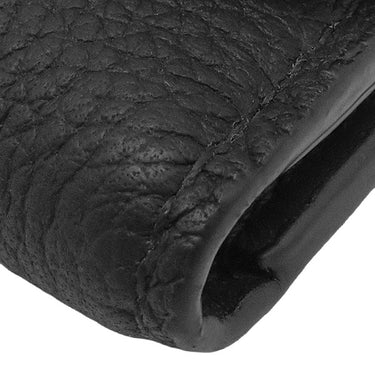 ルイヴィトン LOUIS VUITTON ヴィクター ウォレット M26250 ノワール カーフ ワクシーカーフレザー 三つ折り財布 シルバー金具 黒 コンパクトウォレット