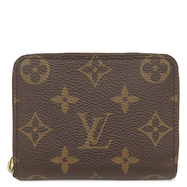 ルイヴィトン LOUIS VUITTON ジッピー コイン パース M60067 モノグラム モノグラムキャンバス コインケース ゴールド金具 小銭入れ コンパクト財布