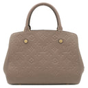 ルイヴィトン LOUIS VUITTON モンテーニュBB トープ系 モノグラムアンプラント 2WAYバッグ ゴールド金具 ショルダーバッグ
