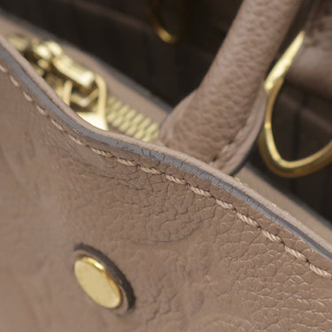 ルイヴィトン LOUIS VUITTON モンテーニュBB トープ系 モノグラムアンプラント 2WAYバッグ ゴールド金具 ショルダーバッグ