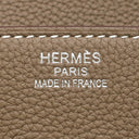 エルメス HERMES バーキン35 エトゥープ トゴ ハンドバッグ シルバー金具 グレージュ