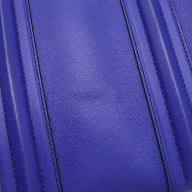 ジバンシイ GIVENCHY ルクレツィア ブルー カーフ 2WAYバッグ ゴールド金具 青 ハンドバッグ ショルダー